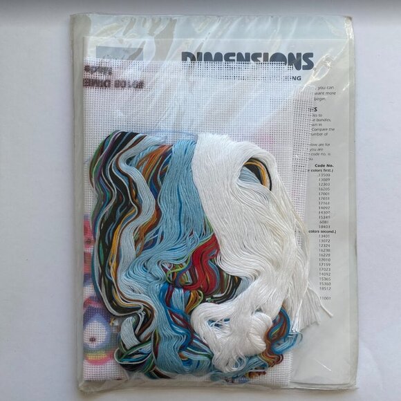 Vintage Dimensions Needlepoint Stocking Kit Snow Folk Fun Snowman - Picture 3 of 3